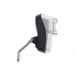 Predné svetlo na bicykel Vellberg Trinity strieborné